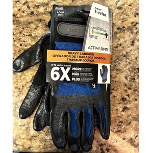 Ansell Activ Armr Gloves 97-003 Size L Mechanic NEW NWT